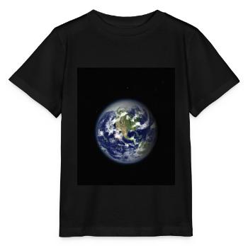 Klima - Stanley/Stella Kinder T-Shirt MINI CREATOR  - Schwarz - Vorne - Mikhail (115cm)