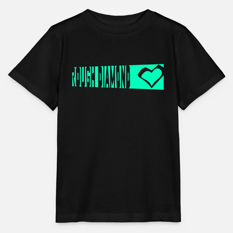 DIAMANT - T-shirt bio MINI CREATOR Stanley/Stella Enfant - noir