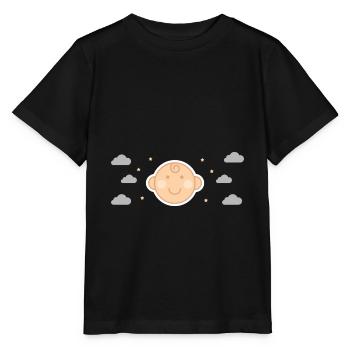 Bébé nouveau-né père mère fils fille famille - T-shirt bio MINI CREATOR Stanley/Stella Enfant - noir - Devant - Mikhail (115cm)