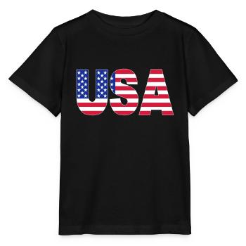 USA - Stanley/Stella MINI CREATOR Kids’ T-Shirt - black - Front - Mikhail (115cm)