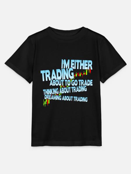 I'm either trading - Stanley/Stella Kinder T-Shirt MINI CREATOR - Schwarz
