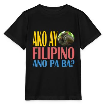 Philippinischer Tarsier - Stanley/Stella Kinder T-Shirt MINI CREATOR  - Schwarz - Vorne - Mikhail (115cm)