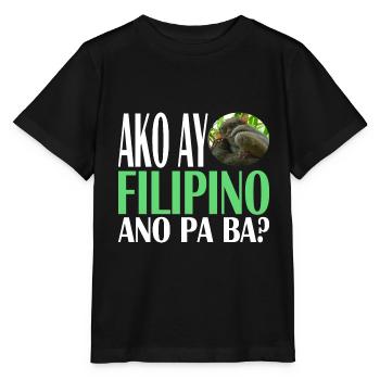 Philippinischer Tarsier - Stanley/Stella Kinder T-Shirt MINI CREATOR  - Schwarz - Vorne - Mikhail (115cm)