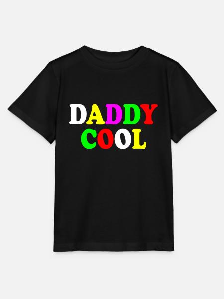 Daddy cool - Stanley/Stella Kinder T-Shirt MINI CREATOR - Schwarz