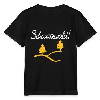 Schwarzwald! - Stanley/Stella Kinder T-Shirt MINI CREATOR  - Schwarz - Vorne - Mikhail (115cm)