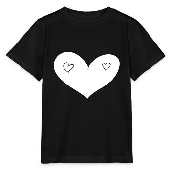 hart hart - Stanley/Stella Kinder-T-shirt MINI CREATOR  - zwart - Voor - Mikhail (115cm)