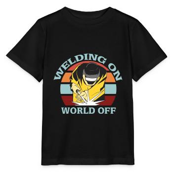 Weld - Stanley/Stella MINI CREATOR Kids’ T-Shirt - black - Front - Mikhail (115cm)