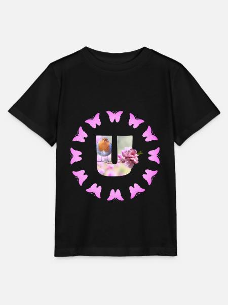 obstblüte u - Stanley/Stella Kinder T-Shirt MINI CREATOR - Schwarz