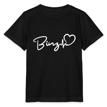 Binz heartbeat Baltic Sea seaside resort Binz - Stanley/Stella MINI CREATOR Kids’ T-Shirt - black - Front - Mikhail (115cm)