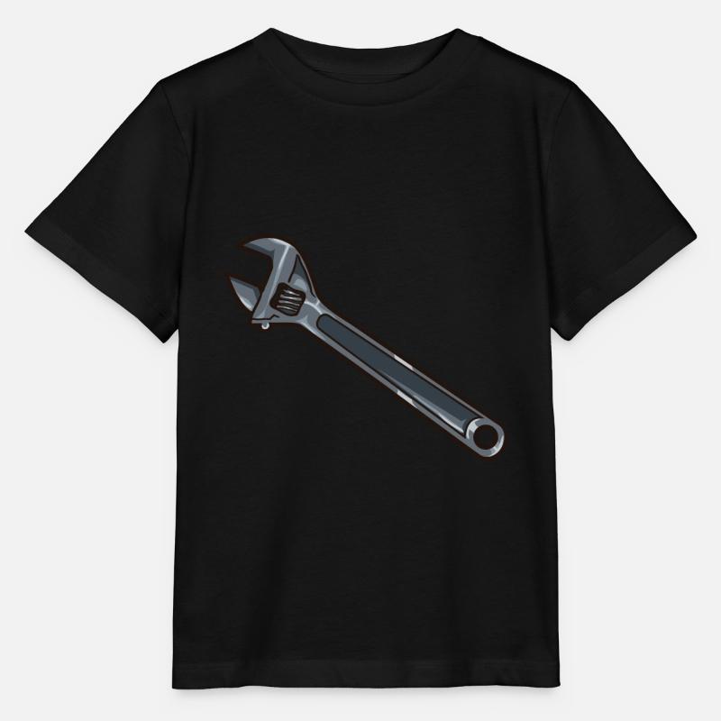 Clé de répartition - T-shirt bio MINI CREATOR Stanley/Stella Enfant - noir
