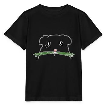 hamster Nagetier - Stanley/Stella Kinder T-Shirt MINI CREATOR  - Schwarz - Vorne - Mikhail (115cm)