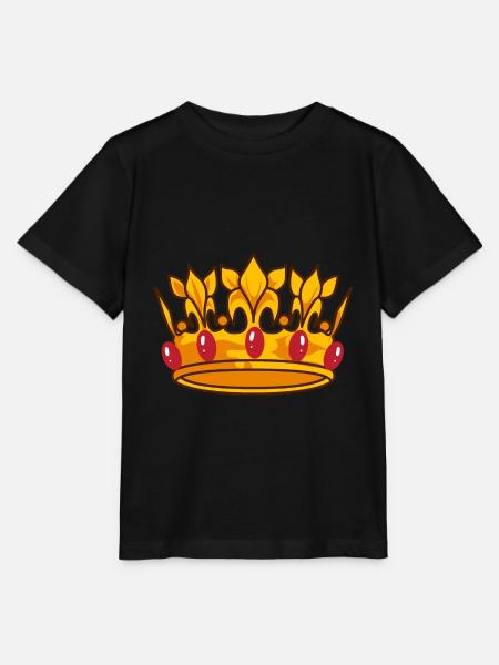 Krone - Stanley/Stella Kinder T-Shirt MINI CREATOR - Schwarz
