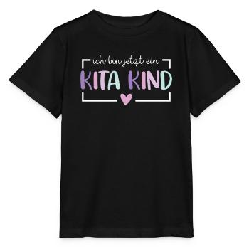 I am now a daycare child 2024 Kita Start - Stanley/Stella MINI CREATOR Kids’ T-Shirt - black - Front - Mikhail (115cm)