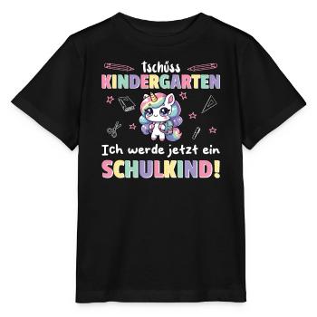 Kindergarten Farewell Hello School, I'm ready! - Stanley/Stella MINI CREATOR Kids’ T-Shirt - black - Front - Mikhail (115cm)