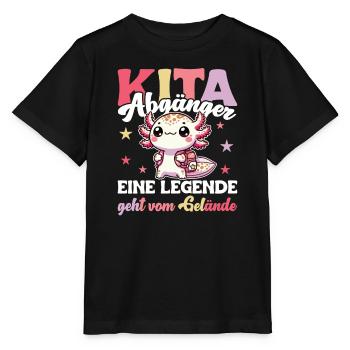 Diplômé de la garderie : 2024 une légende quitte le site - T-shirt bio MINI CREATOR Stanley/Stella Enfant - noir - Devant - Mikhail (115cm)