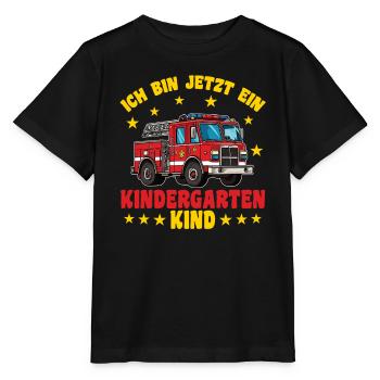 Je suis un enfant de maternelle - T-shirt bio MINI CREATOR Stanley/Stella Enfant - noir - Devant - Mikhail (115cm)