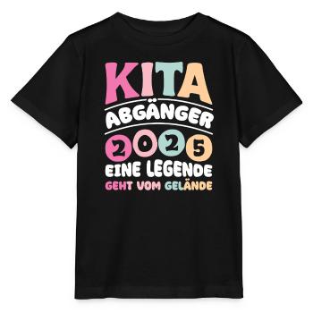 Daycare graduate: 2025 a legend leaves the site - Stanley/Stella MINI CREATOR Kids’ T-Shirt - black - Front - Mikhail (115cm)