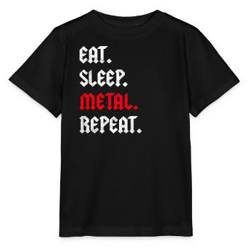 Heavy Metal Fan Festival Band Metaller Metalhead - T-shirt bio MINI CREATOR Stanley/Stella Enfant - noir - Devant - Mikhail (115cm)