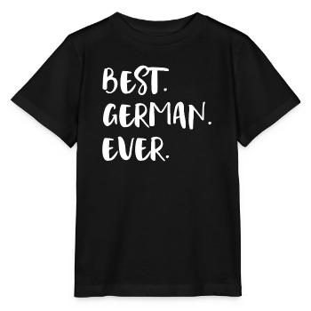 Le meilleur allemand de tous les temps Beste Deutsche Staatsbürgerin - T-shirt bio MINI CREATOR Stanley/Stella Enfant - noir - Devant - Mikhail (115cm)