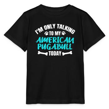 American Pugabull Owner Owner - Stanley/Stella MINI CREATOR Kids’ T-Shirt - black - Front - Mikhail (115cm)