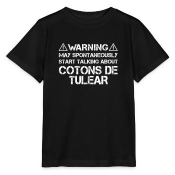Coton de Tuléar - T-shirt bio MINI CREATOR Stanley/Stella Enfant - noir - Devant - Mikhail (115cm)