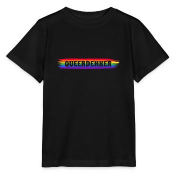 Queer Thinker - Stanley/Stella MINI CREATOR Kids’ T-Shirt - black - Front - Mikhail (115cm)