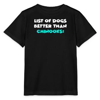 Chinook - Stanley/Stella MINI CREATOR Kids’ T-Shirt - black - Front - Mikhail (115cm)