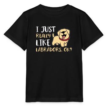 Labs - Stanley/Stella MINI CREATOR Kids’ T-Shirt - black - Front - Mikhail (115cm)