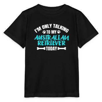 Australian Retriever Owner Owner - Stanley/Stella MINI CREATOR Kids’ T-Shirt - black - Front - Mikhail (115cm)