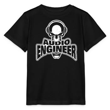 Audio Engineer - Stanley/Stella MINI CREATOR Kids’ T-Shirt - black - Front - Mikhail (115cm)