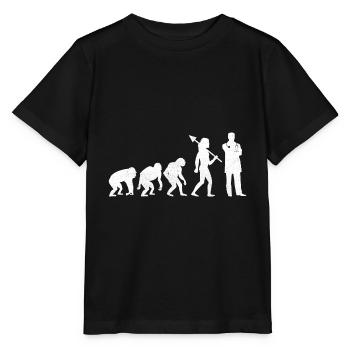 Evolution Chirurgien Chirurgie Chirurgien Docteur Chirurgien - T-shirt bio MINI CREATOR Stanley/Stella Enfant - noir - Devant - Mikhail (115cm)