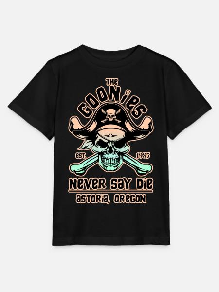 THE GOONIES 8 - T-shirt bio MINI CREATOR Stanley/Stella Enfant - noir