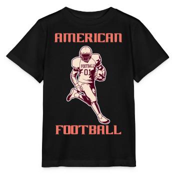 Football américain - T-shirt bio MINI CREATOR Stanley/Stella Enfant - noir - Devant - Mikhail (115cm)