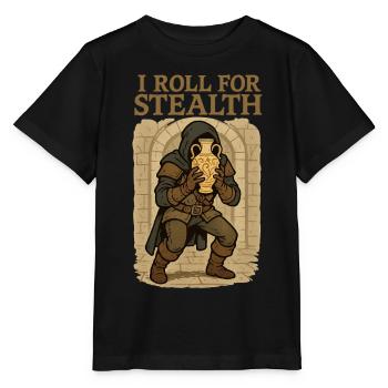Je roule pour un voleur furtif avec un vase - T-shirt bio MINI CREATOR Stanley/Stella Enfant - noir - Devant - Mikhail (115cm)