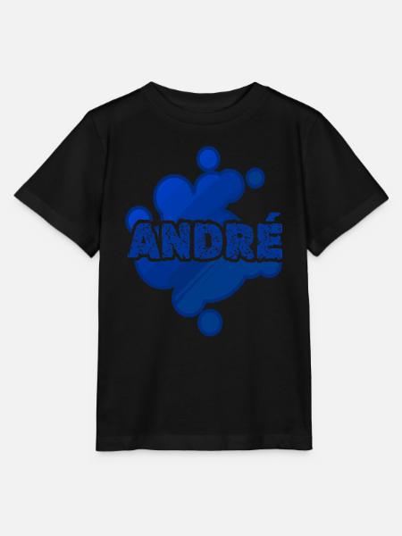Vorname André - Stanley/Stella Kinder T-Shirt MINI CREATOR - Schwarz