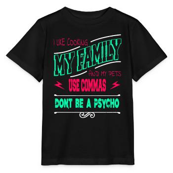 Writing Drive Reading Statement Book Author Blog - T-shirt bio MINI CREATOR Stanley/Stella Enfant - noir - Devant - Mikhail (115cm)