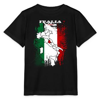 Ombrie - T-shirt bio MINI CREATOR Stanley/Stella Enfant - noir - Devant - Mikhail (115cm)