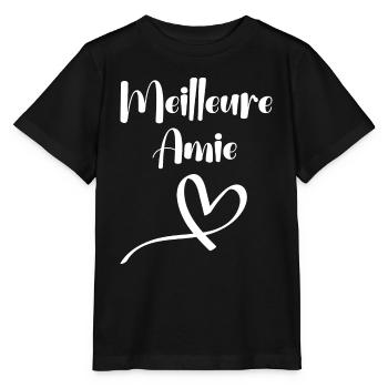 Meilleure Amie - T-shirt bio MINI CREATOR Stanley/Stella Enfant - noir - Devant - Mikhail (115cm)