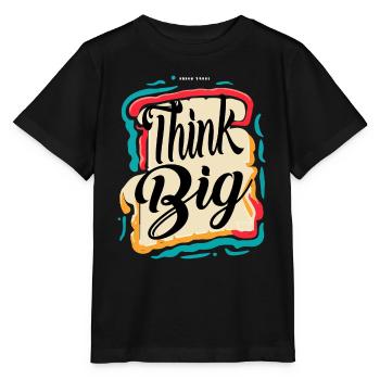 GROSS DENKEN - Stanley/Stella Kinder T-Shirt MINI CREATOR  - Schwarz - Vorne - Mikhail (115cm)