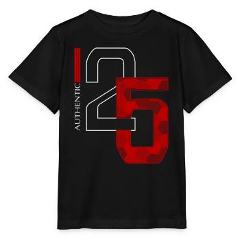 25 - T-shirt bio MINI CREATOR Stanley/Stella Enfant - noir - Devant - Mikhail (115cm)