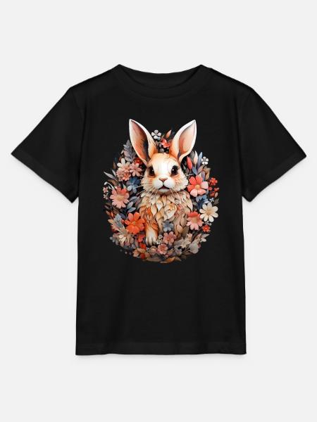 Hase - Stanley/Stella Kinder T-Shirt MINI CREATOR - Schwarz