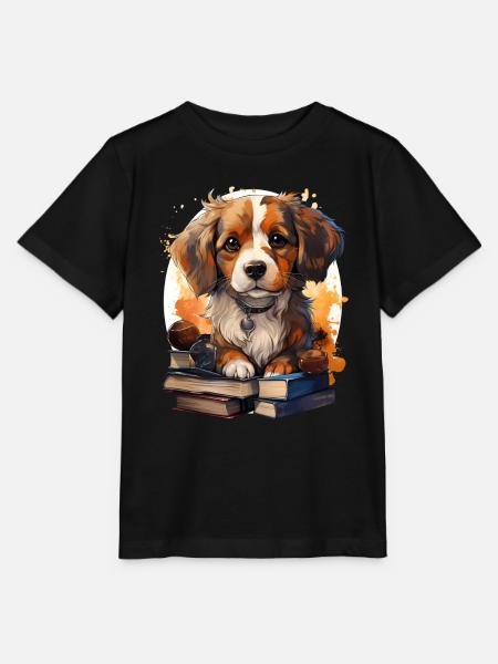 Beagle - T-shirt bio MINI CREATOR Stanley/Stella Enfant - noir