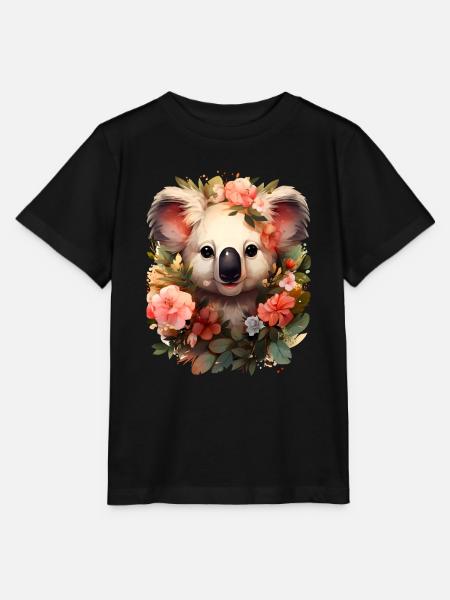 Koala - Stanley/Stella Kinder T-Shirt MINI CREATOR - Schwarz