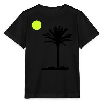 palme - Stanley/Stella Kinder T-Shirt MINI CREATOR  - Schwarz - Vorne - Mikhail (115cm)