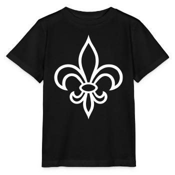 Lys royal français - T-shirt bio MINI CREATOR Stanley/Stella Enfant - noir - Devant - Mikhail (115cm)