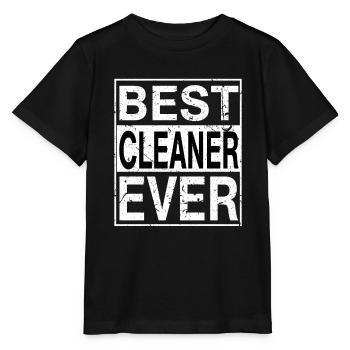 Bester Reiniger aller Zeiten Reiniger Geschenk - Stanley/Stella Kinder T-Shirt MINI CREATOR  - Schwarz - Vorne - Mikhail (115cm)