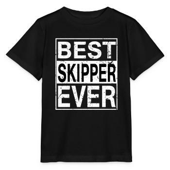 Meilleur skipper de tous les temps Skipper Gift - T-shirt bio MINI CREATOR Stanley/Stella Enfant - noir - Devant - Mikhail (115cm)