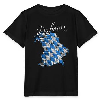 Dahoam in Bayern - Stanley/Stella Kinder T-Shirt MINI CREATOR  - Schwarz - Vorne - Mikhail (115cm)