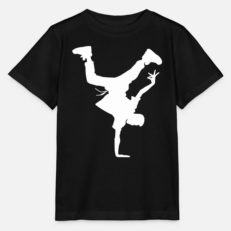 Breakdance - Stanley/Stella Kinder T-Shirt MINI CREATOR  - Schwarz