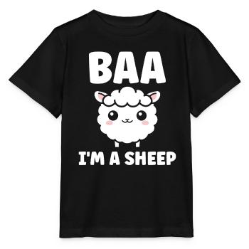 Schaf - Stanley/Stella Kinder T-Shirt MINI CREATOR  - Schwarz - Vorne - Mikhail (115cm)